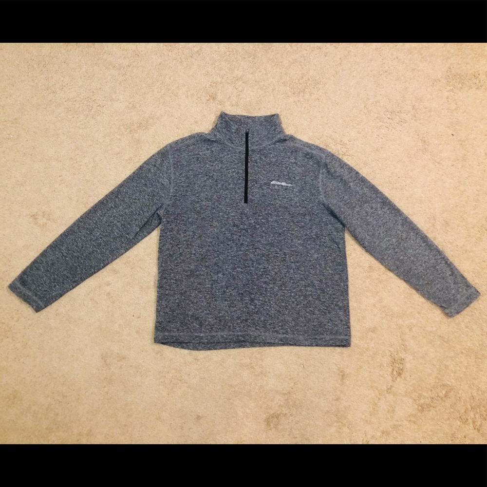 Eddie Bauer Fleece Quarter Zip Sweater